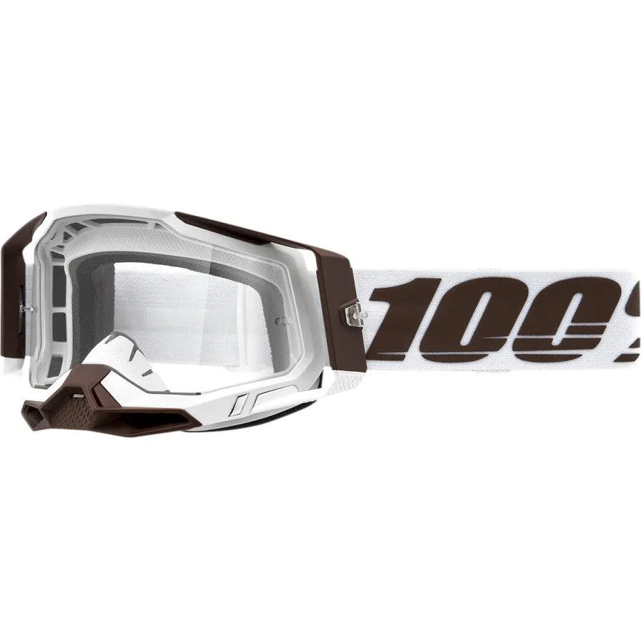 100% Racecraft 2 Goggles - Snowbird - Clear