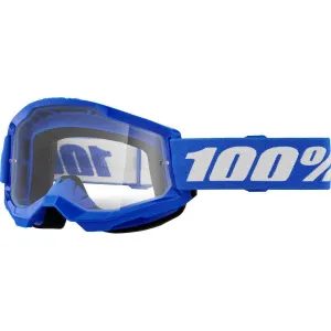 100% Strata 2 Goggle - Blue - Clear