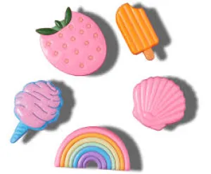 10011563 Pastel Pool Party 5Pk Jibbitz