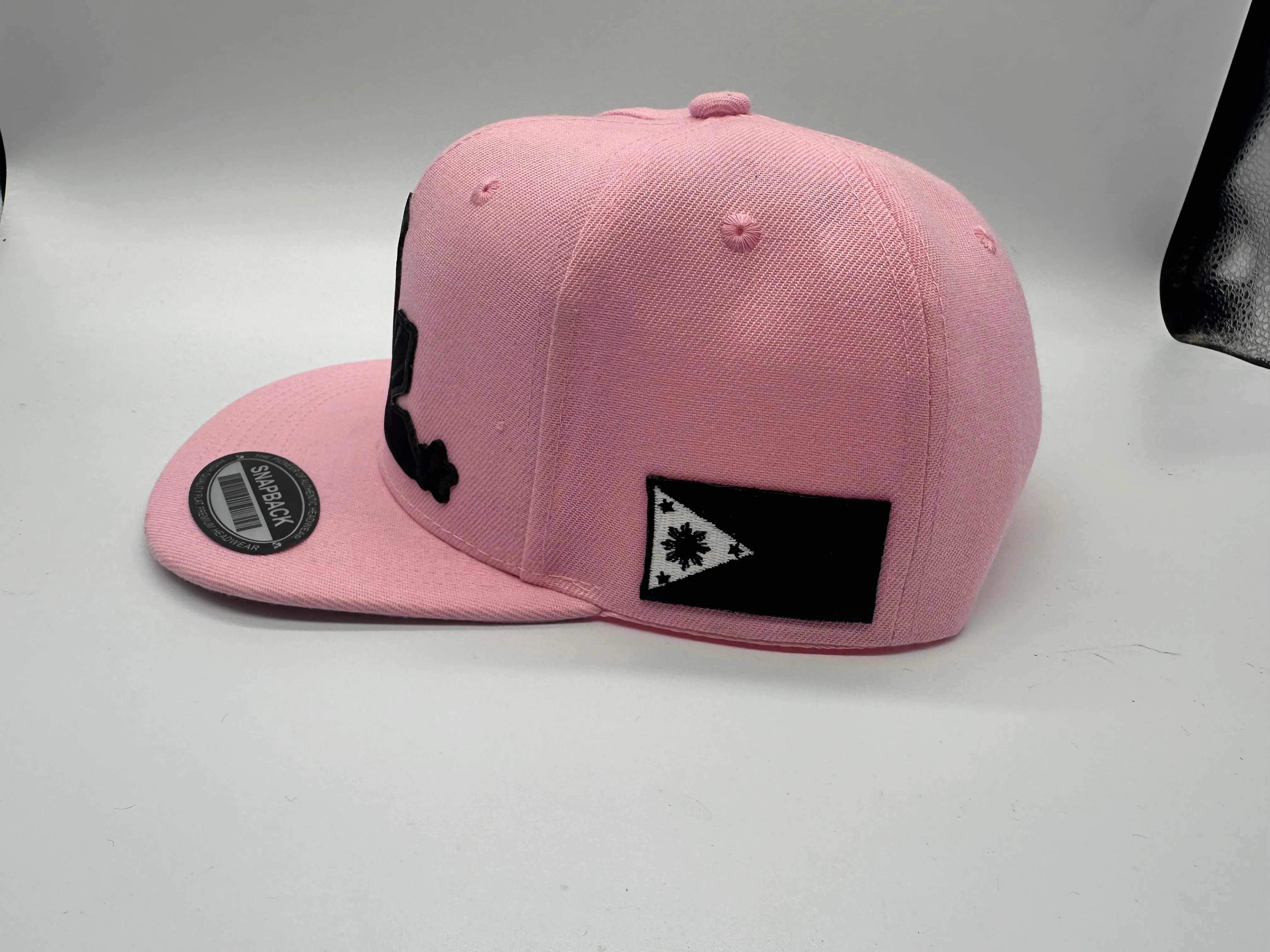 3 STARS AND SUN Filipino Pink and Blag  Brims