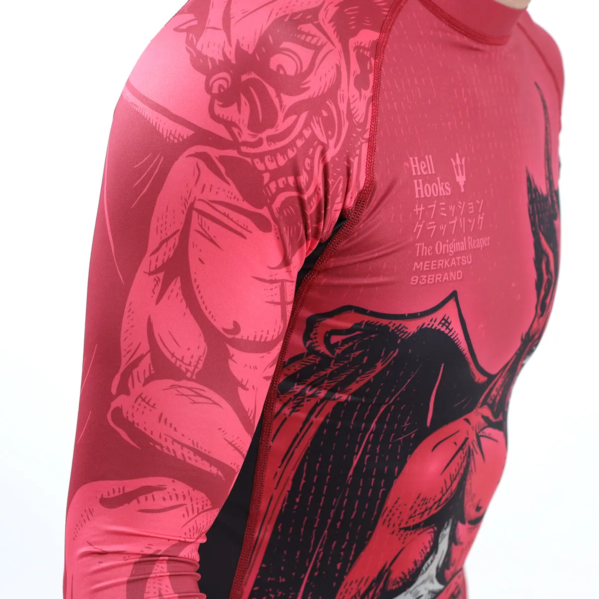 93brand "Hell Hooks 2.0" Rash Guard - Long Sleeve