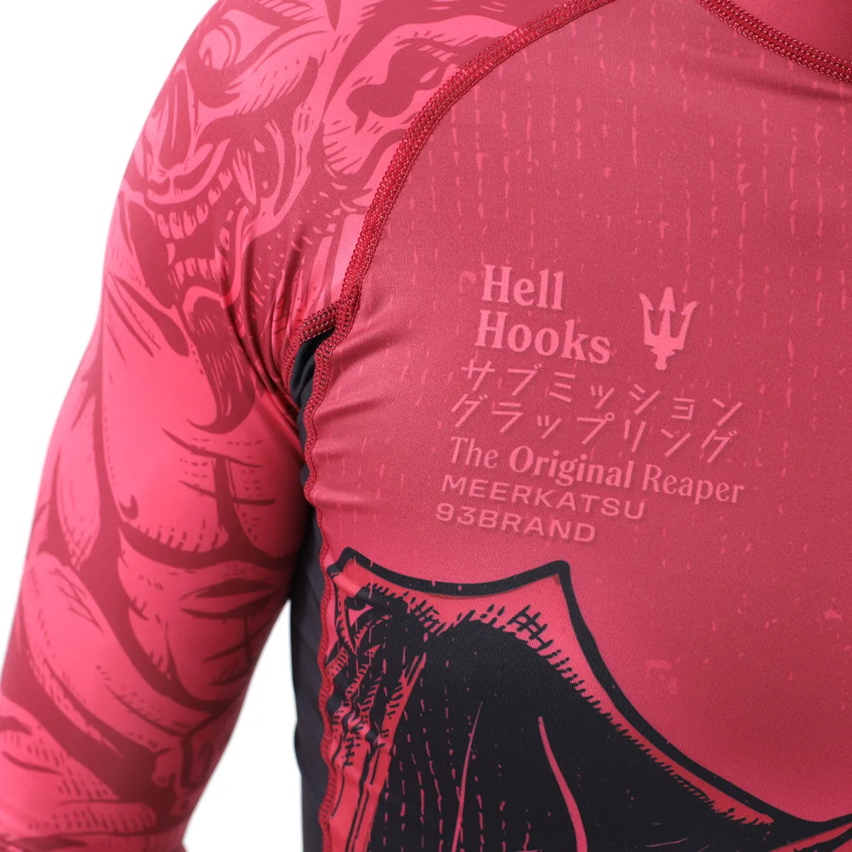 93brand "Hell Hooks 2.0" Rash Guard - Long Sleeve