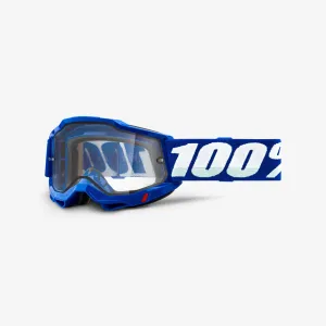 ACCURI 2 ENDURO MOTO Goggle Blue - Clear Lens