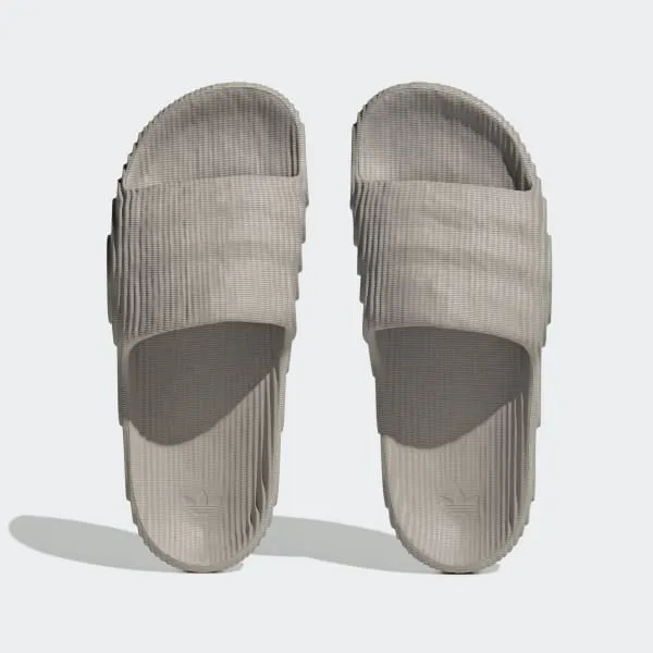 Adidas Men's Adilette 22 Slides - Light Brown / Core Black