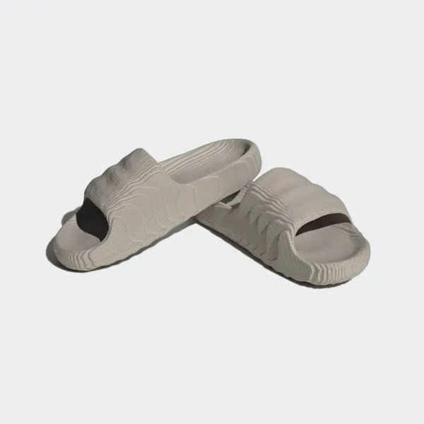 Adidas Men's Adilette 22 Slides - Light Brown / Core Black