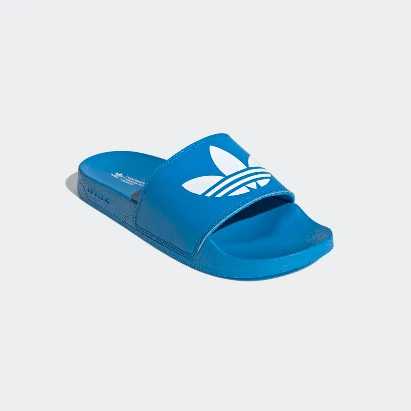 Adidas Men's Adilette Lite Slides - Bright Blue / White