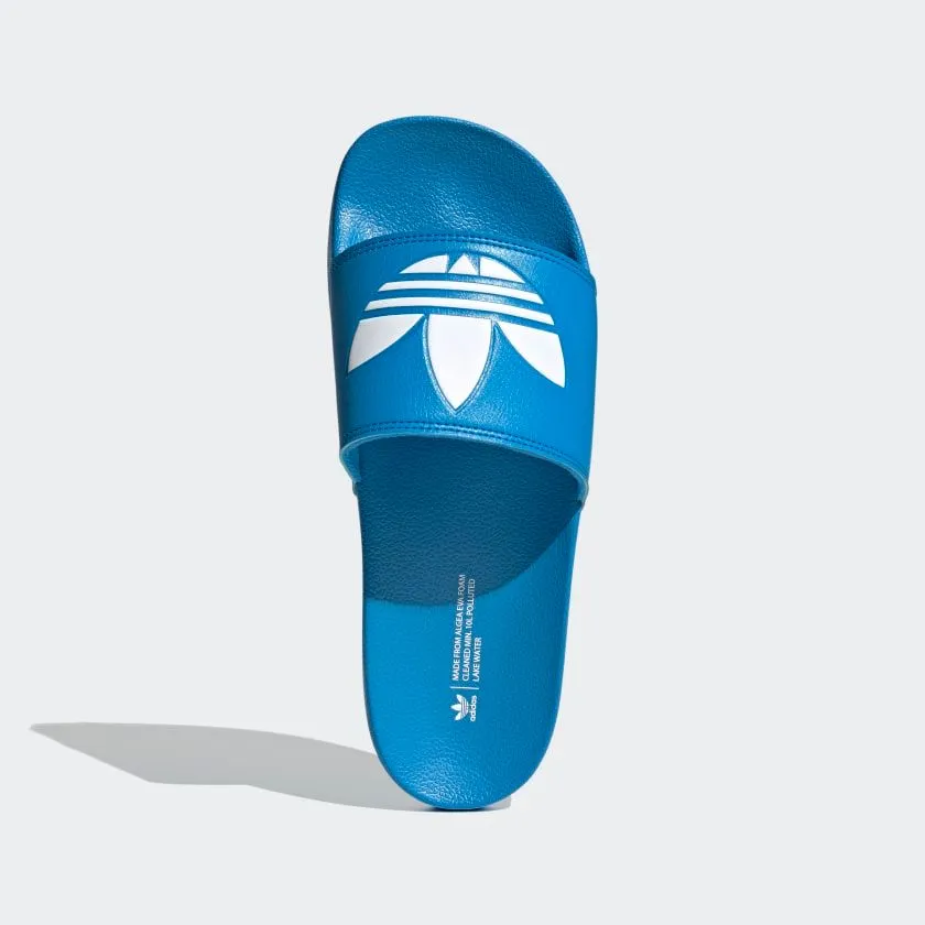 Adidas Men's Adilette Lite Slides - Bright Blue / White