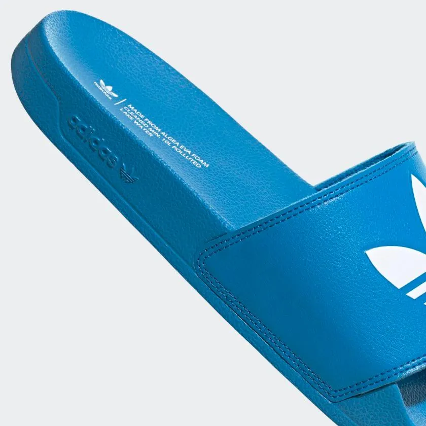 Adidas Men's Adilette Lite Slides - Bright Blue / White