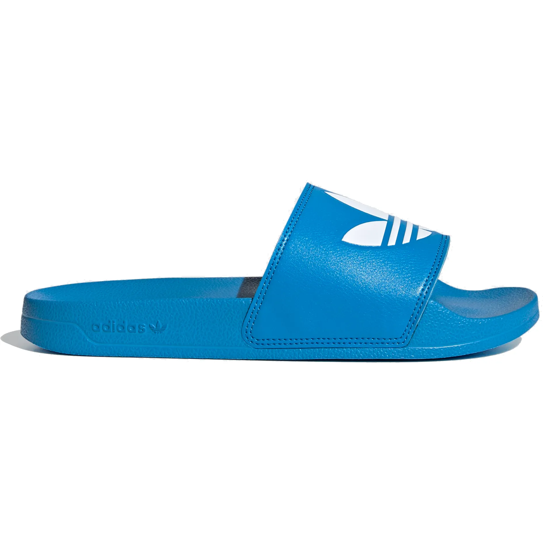 Adidas Men's Adilette Lite Slides - Bright Blue / White