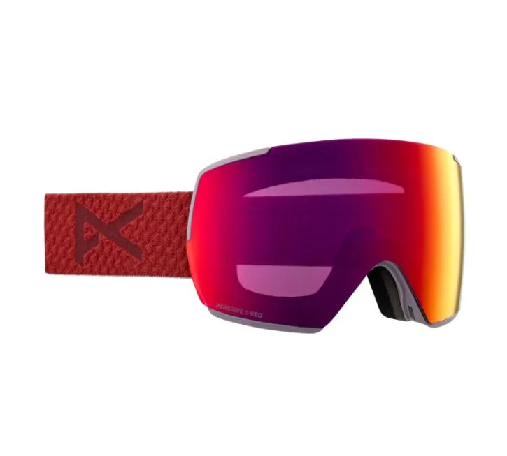 Anon M5 Goggles 2024   Bonus Lens   MFI- Mars / Perceive Sunny Red