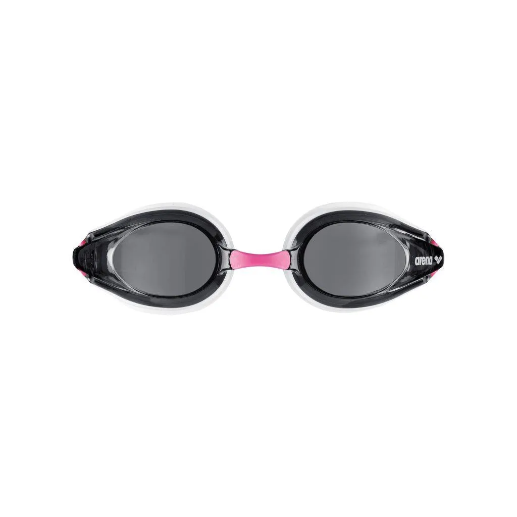 Arena Tracks Swimming Goggles with Crystal Clear Vision Performance & Racing