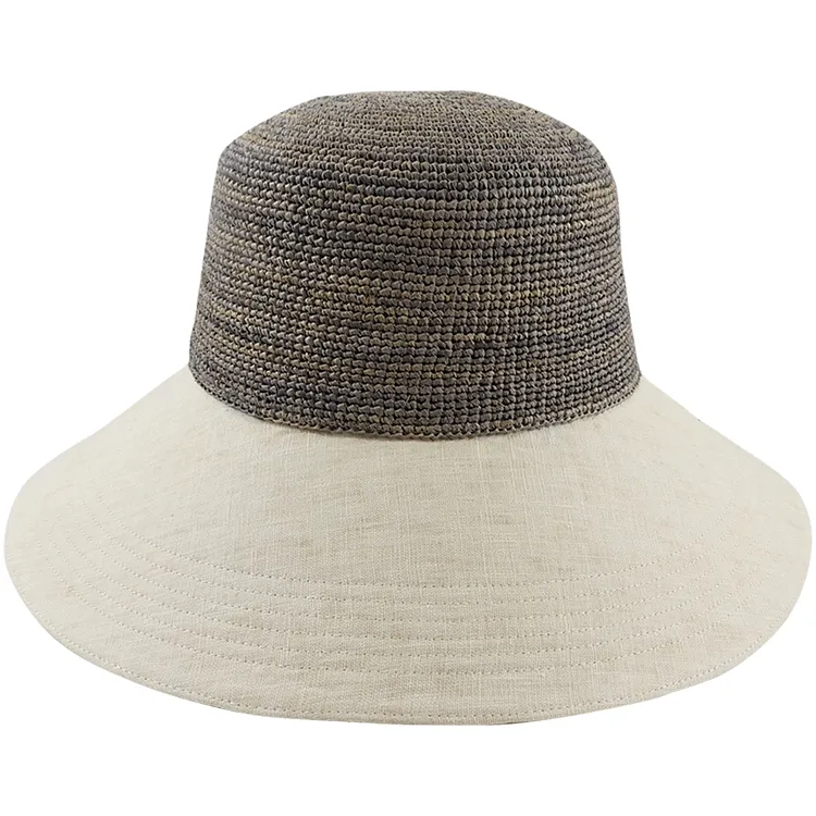 Avenel Dianne Raffia Hemp Hat - Natural