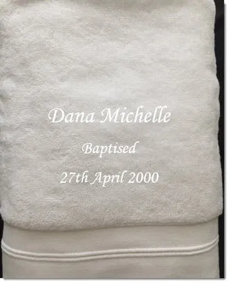 Baptism Towels