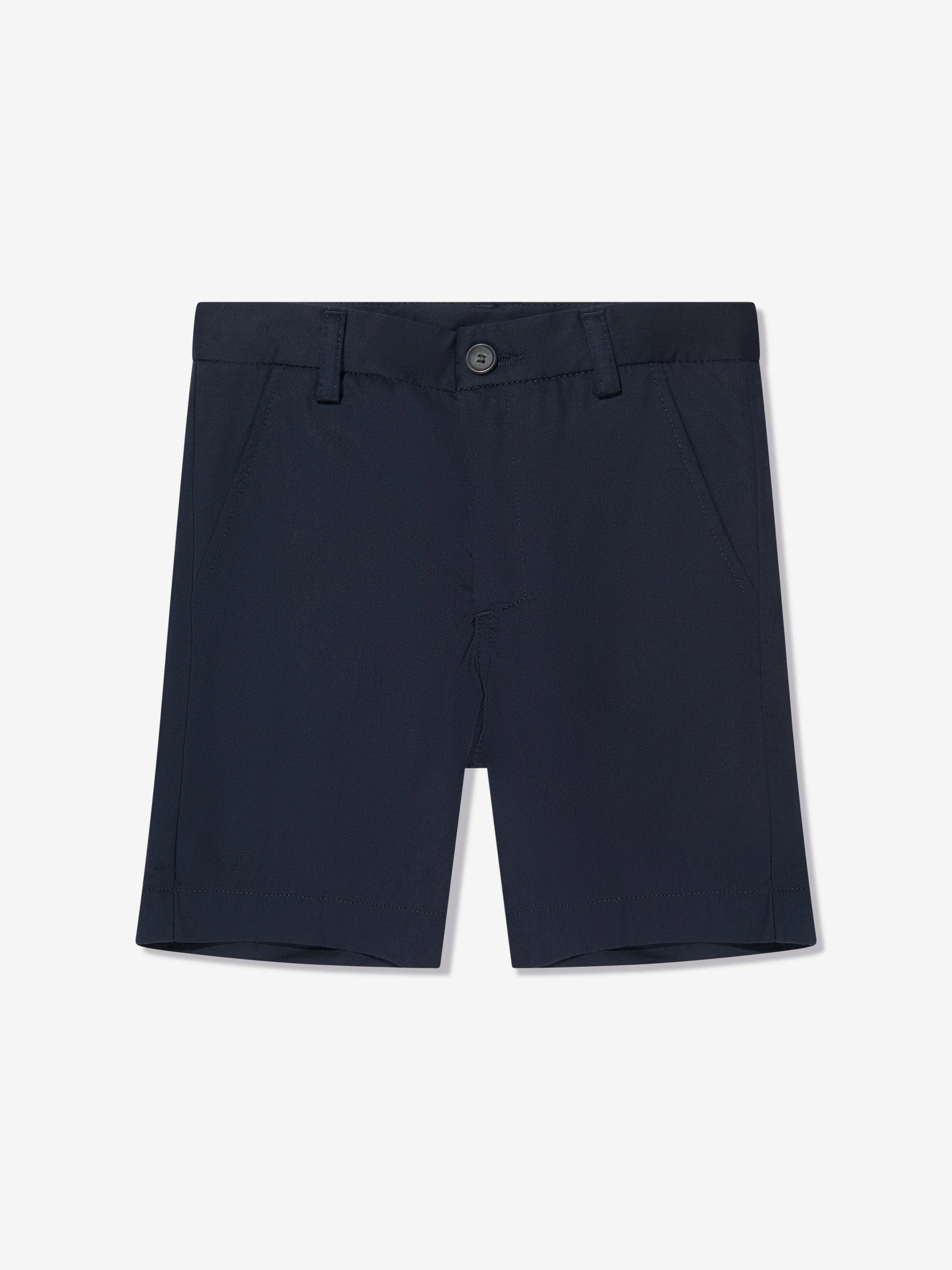 Bonpoint Boys Calvin Bermuda Shorts in Navy