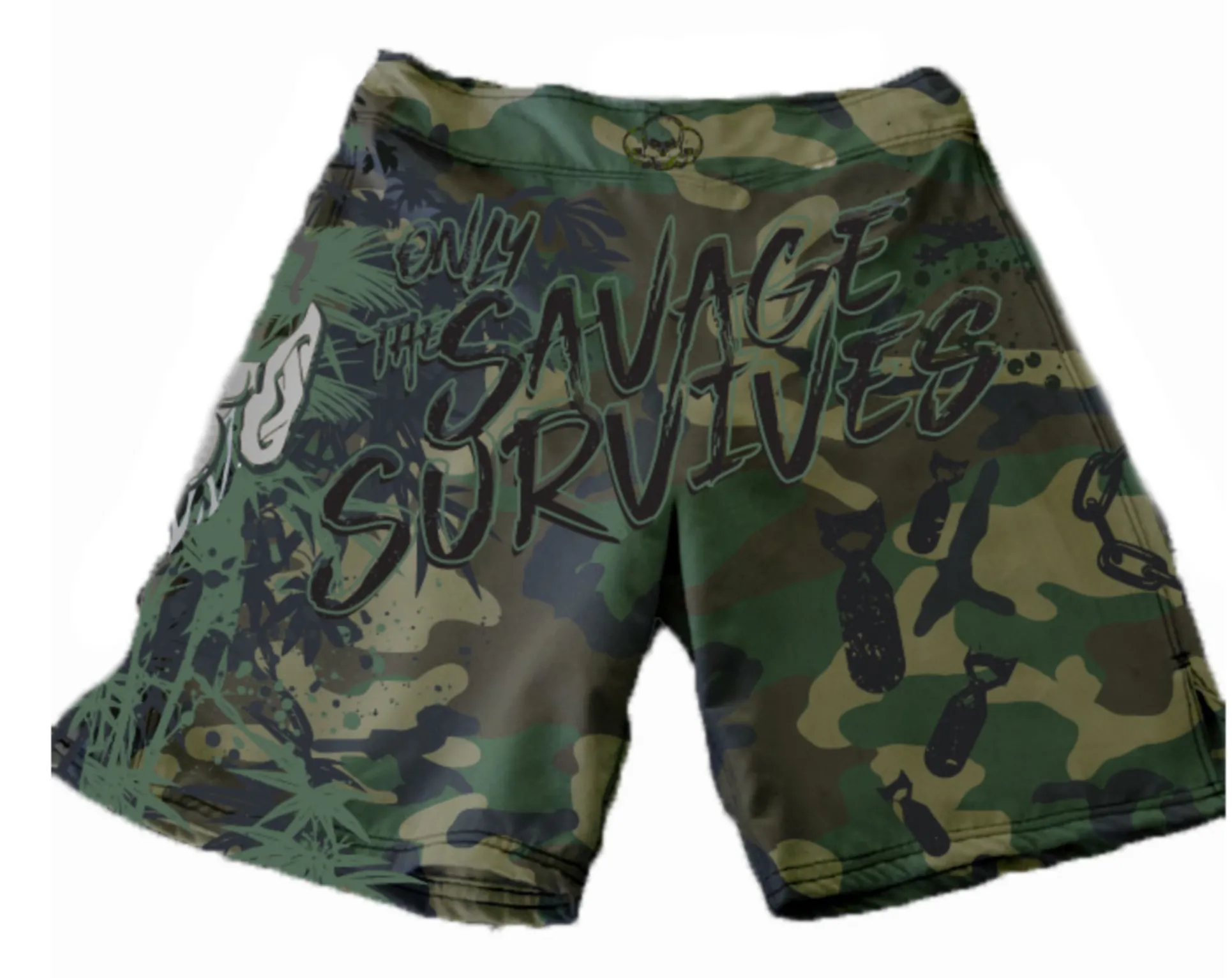 Camo Monkey Short Rash Guard And Shorts Package Presale items Shipping To Start December 5th