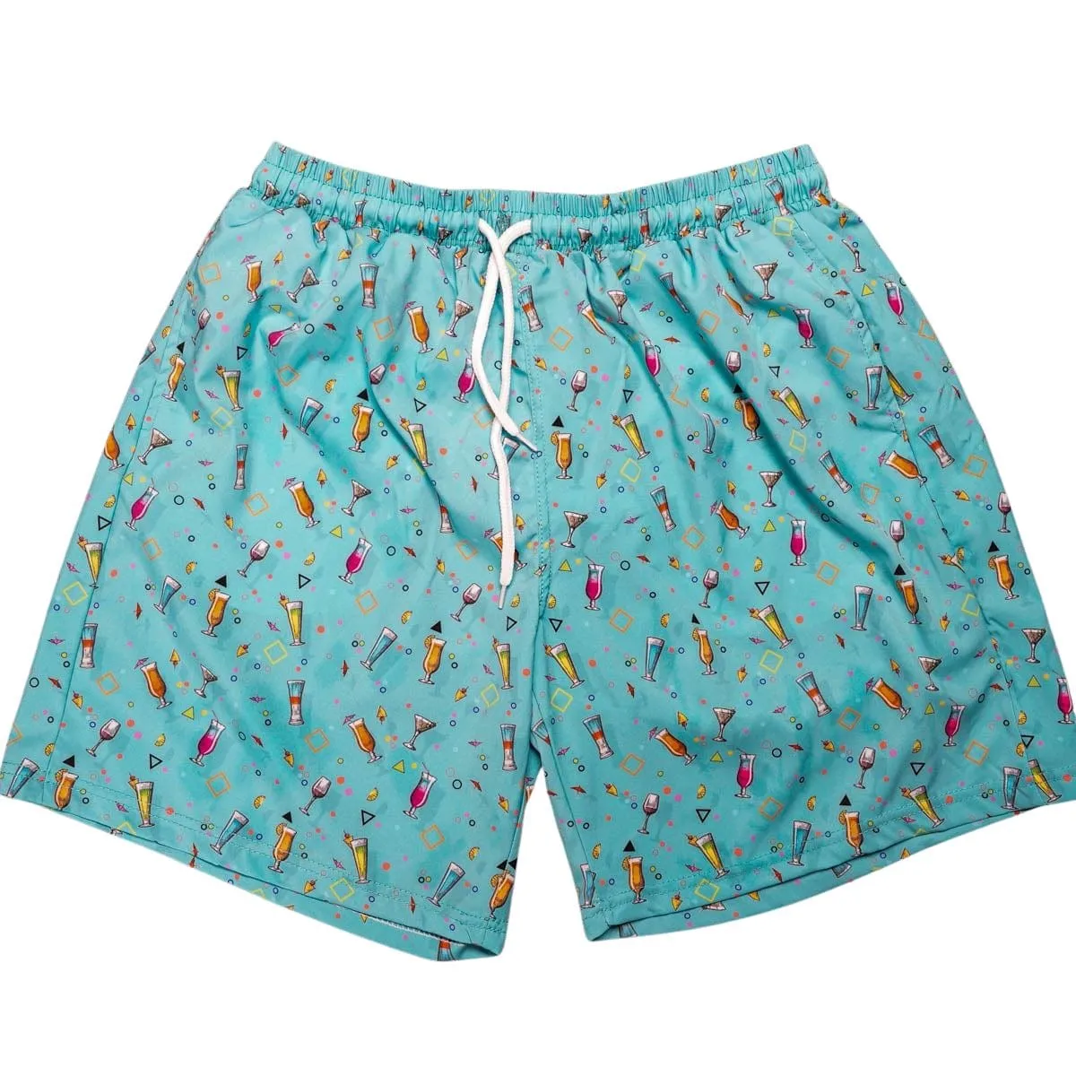 Cocktails Swim Trunks