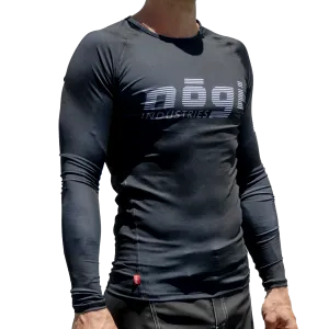 Core Long Sleeve Rash Guard - BLACK