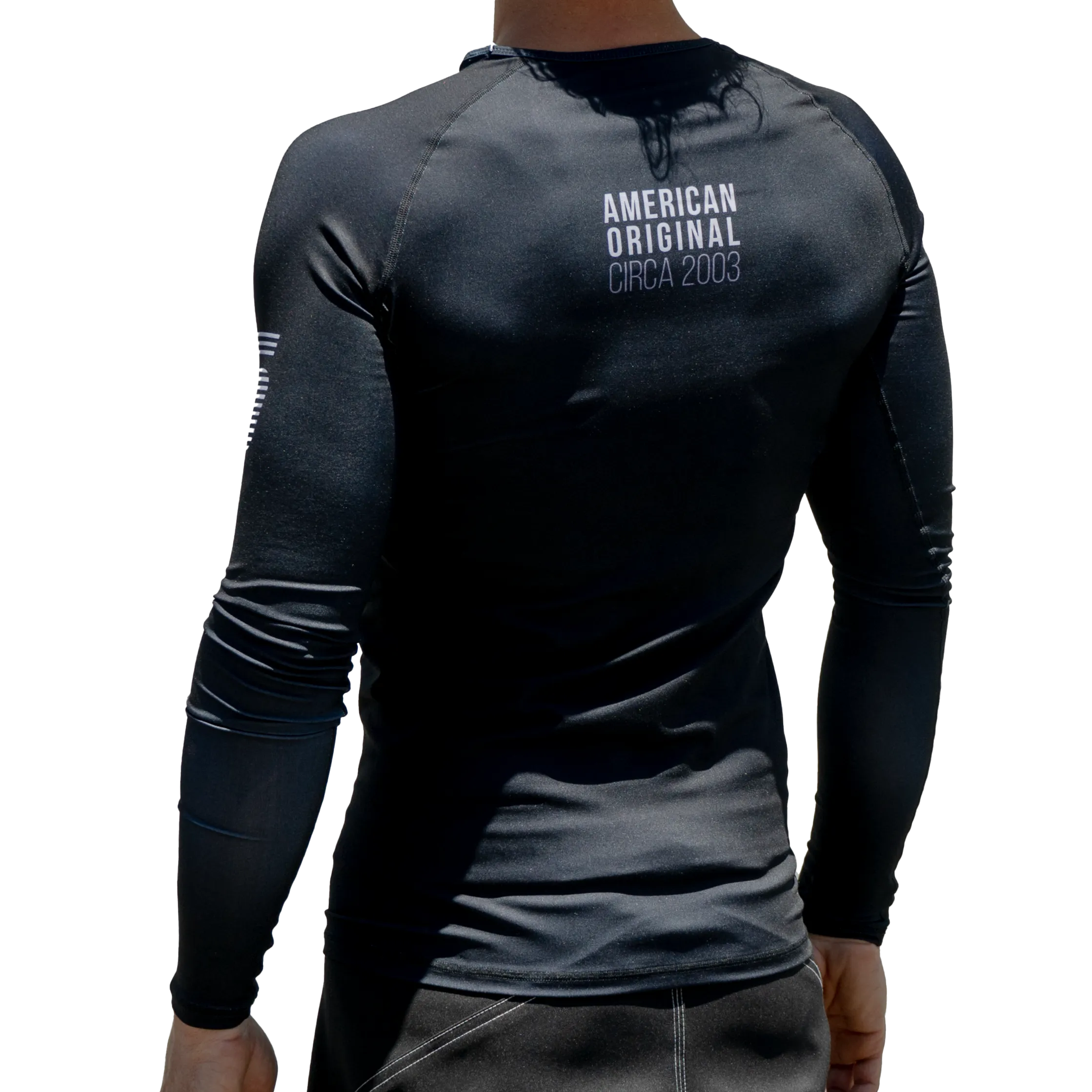 Core Long Sleeve Rash Guard - BLACK