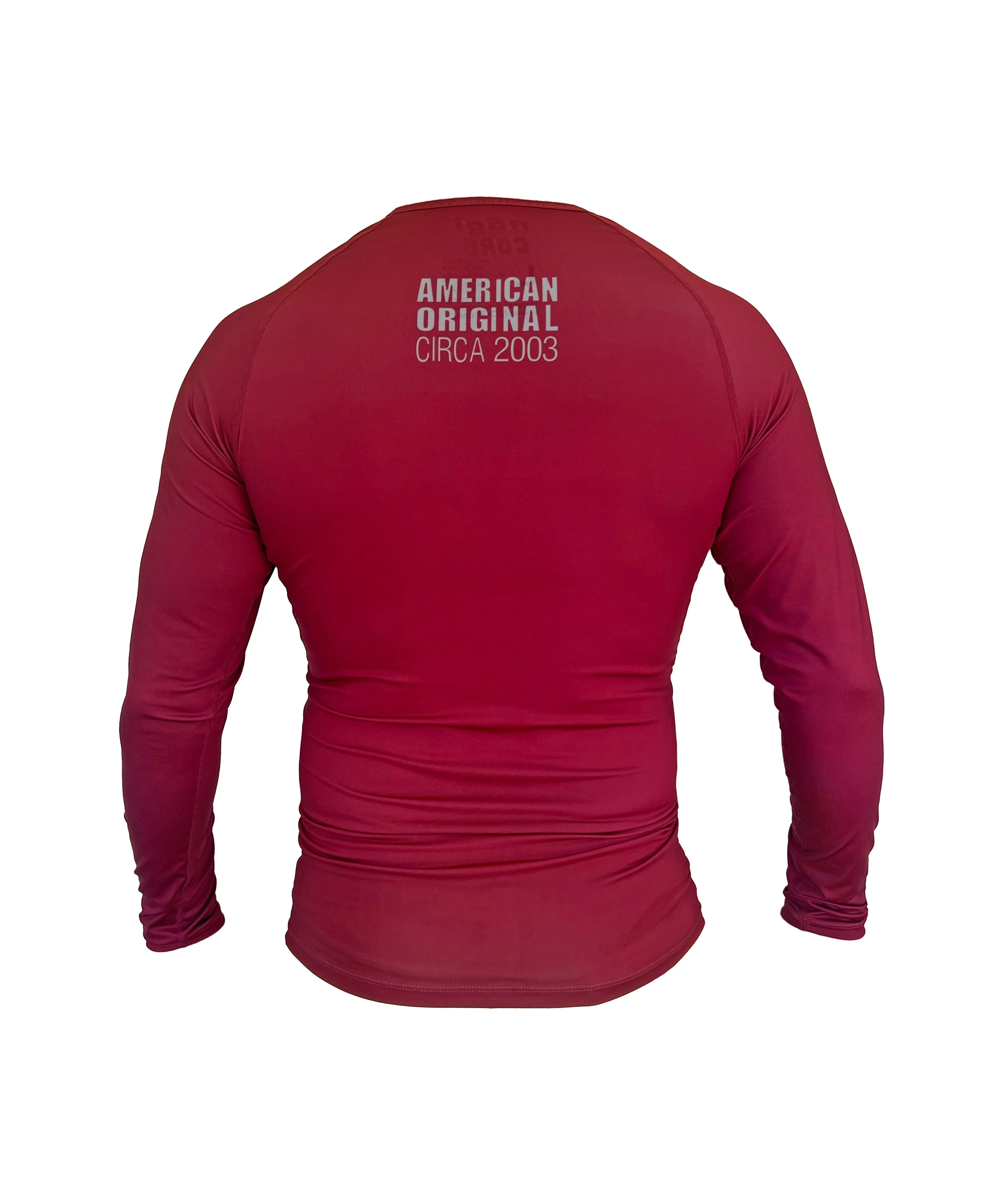 Core Long Sleeve Rash Guard - FURY RED