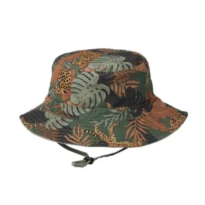 CRYWOLF - REVERSIBLE BUCKET HAT: JUNGLE