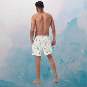 Cute Dinos Recycled Swim Trunks