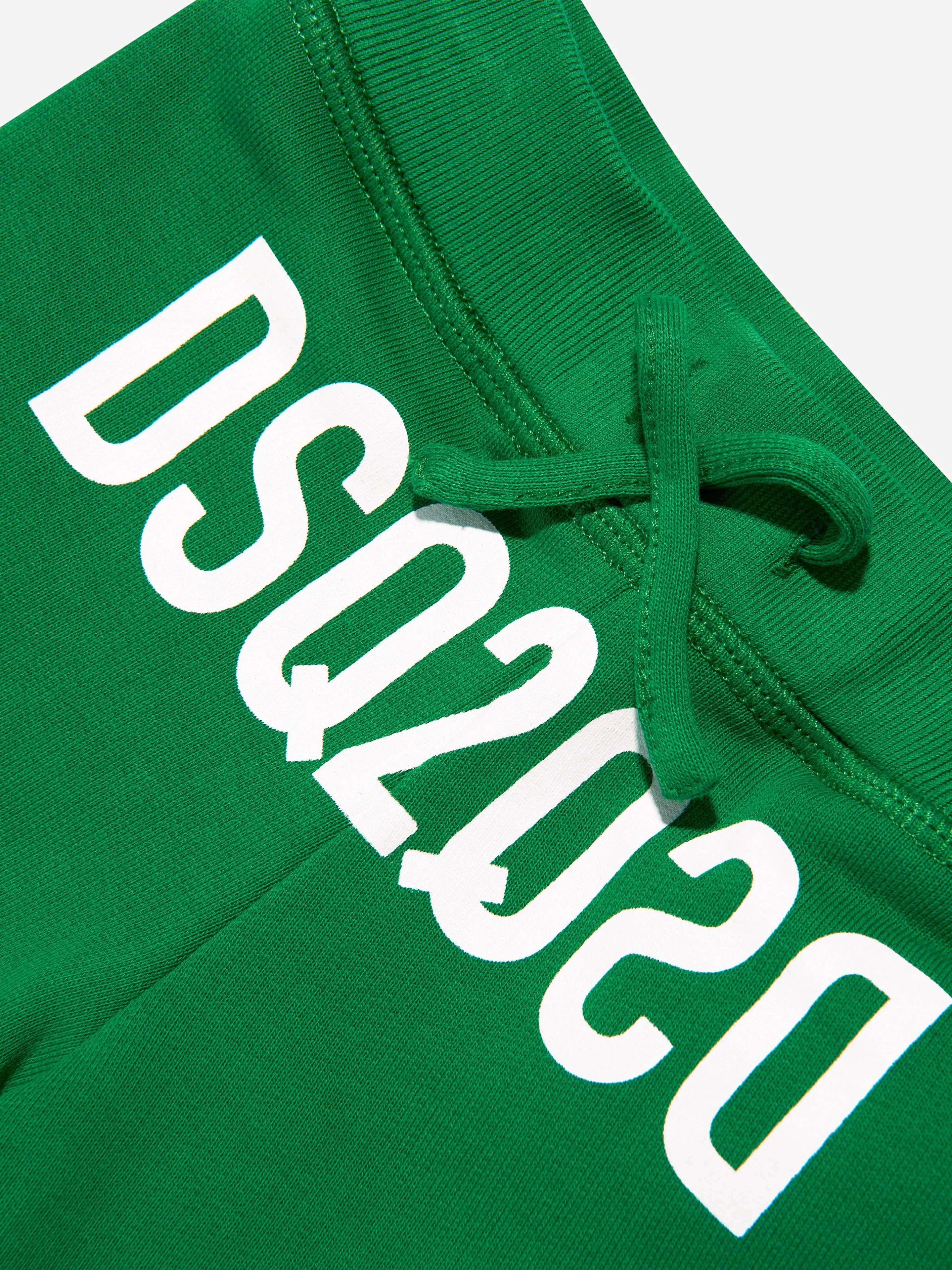 Dsquared2 Baby Logo Shorts In Green