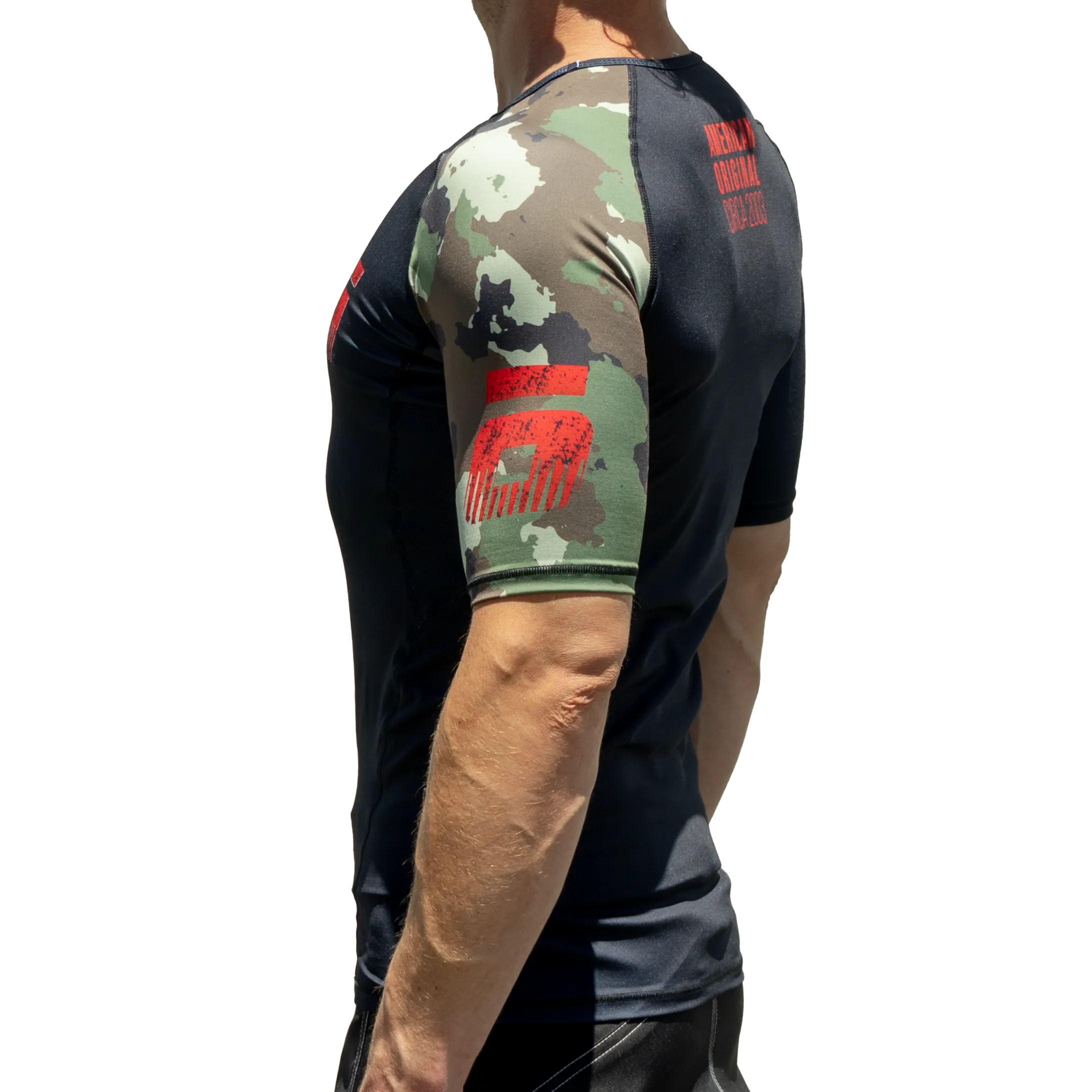 Dutch Camo Short Sleeve Rash Guard