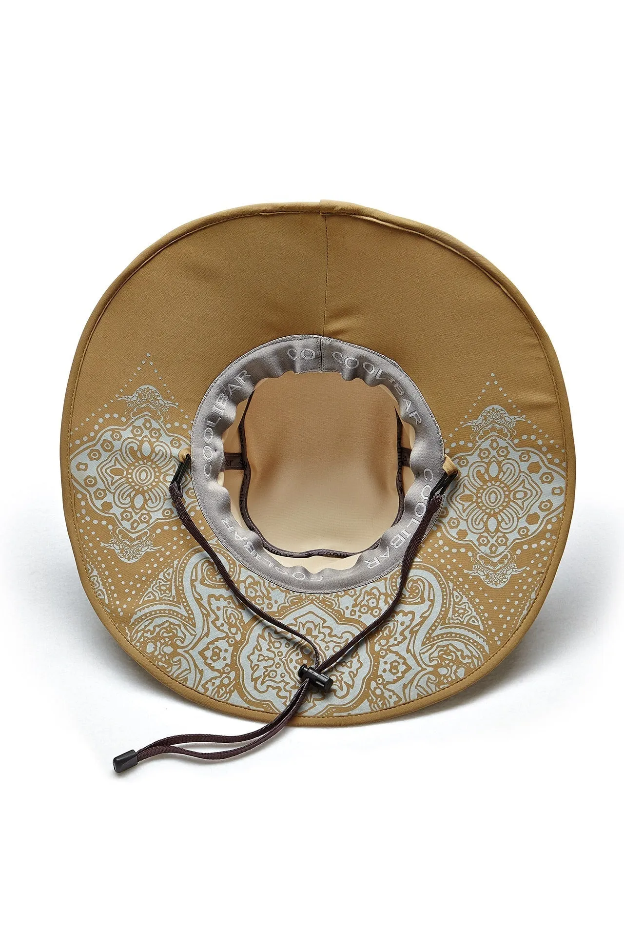 Etta Sun Catcher Hat | Tan/Khaki Travel Medallion