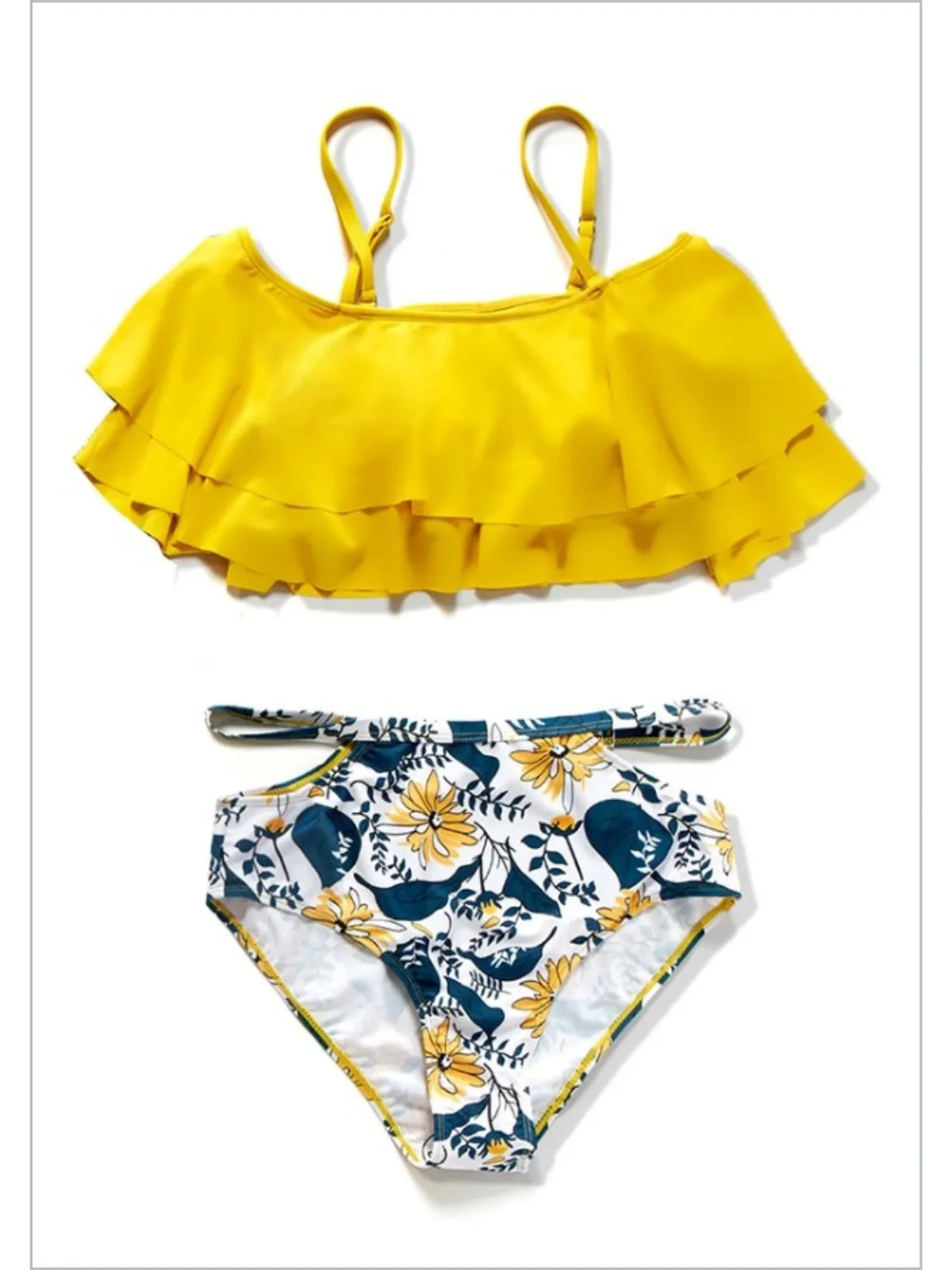 Family Style Feels Like Sunshine Yellow Swimsuit