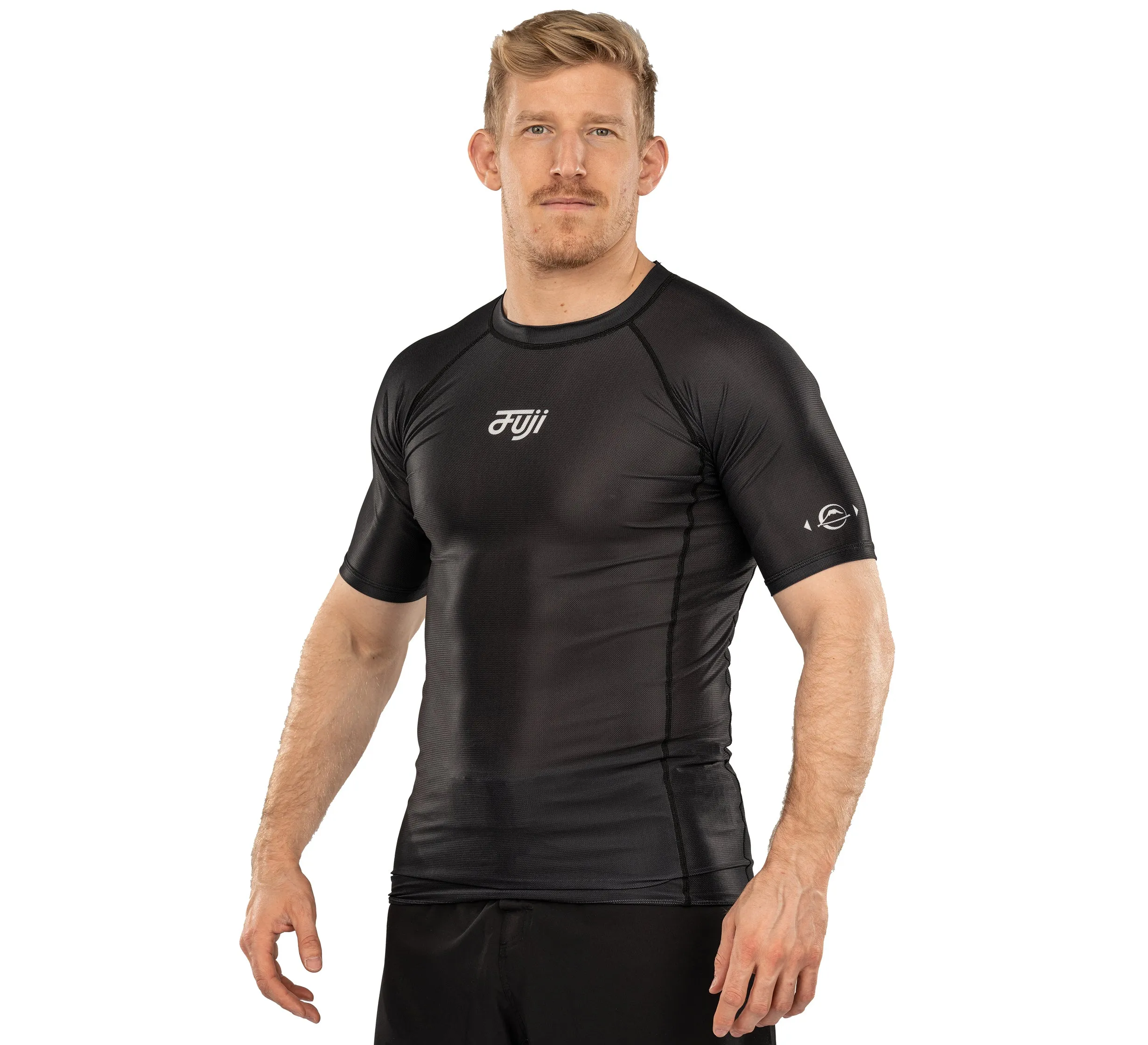 Flow Tech Short Sleeve Rashguard Black