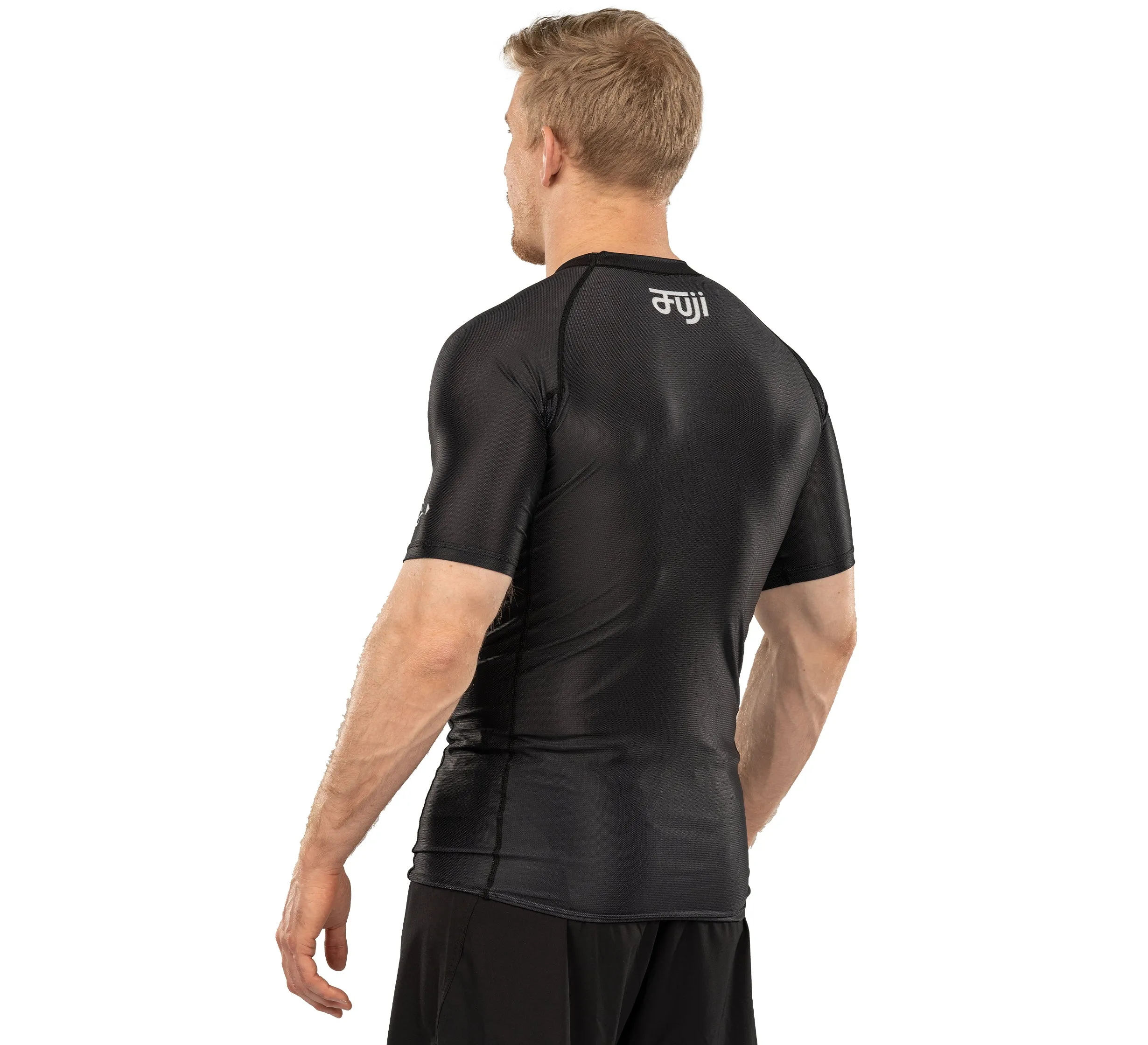 Flow Tech Short Sleeve Rashguard Black