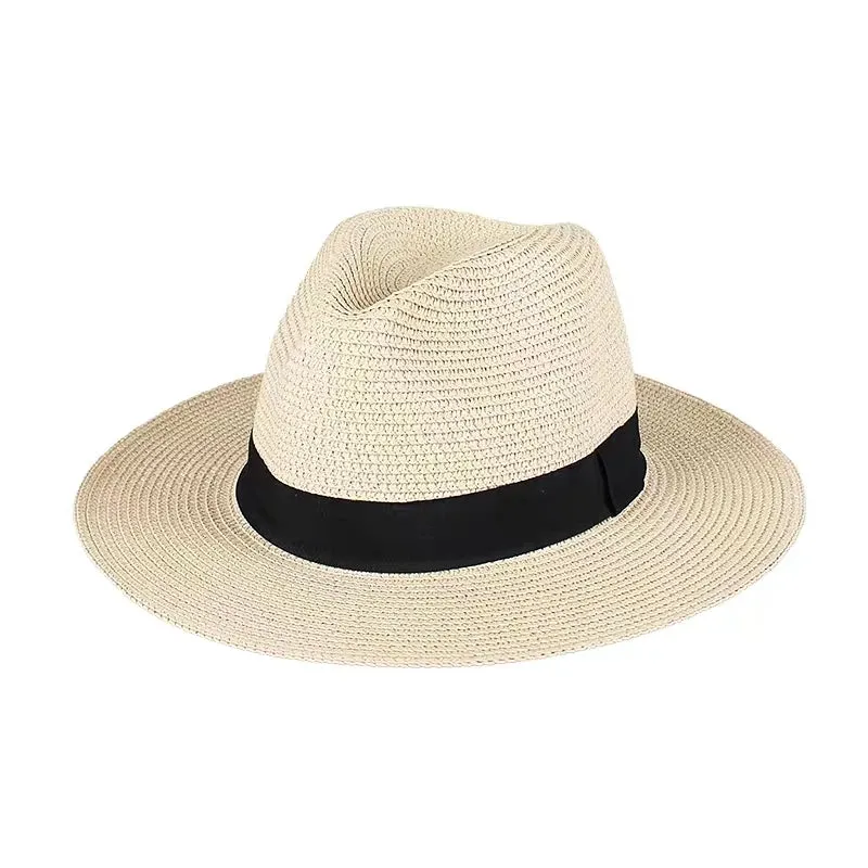 Foldable Ribbon Summer Sun Straw Hats