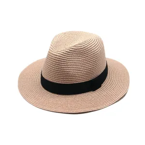 Foldable Ribbon Summer Sun Straw Hats