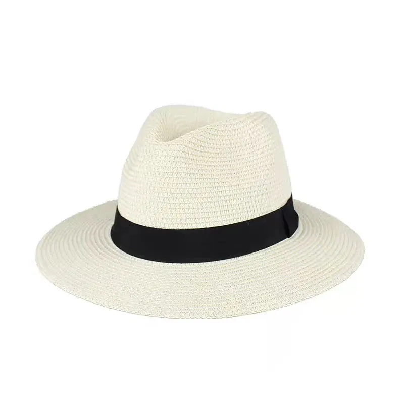 Foldable Ribbon Summer Sun Straw Hats