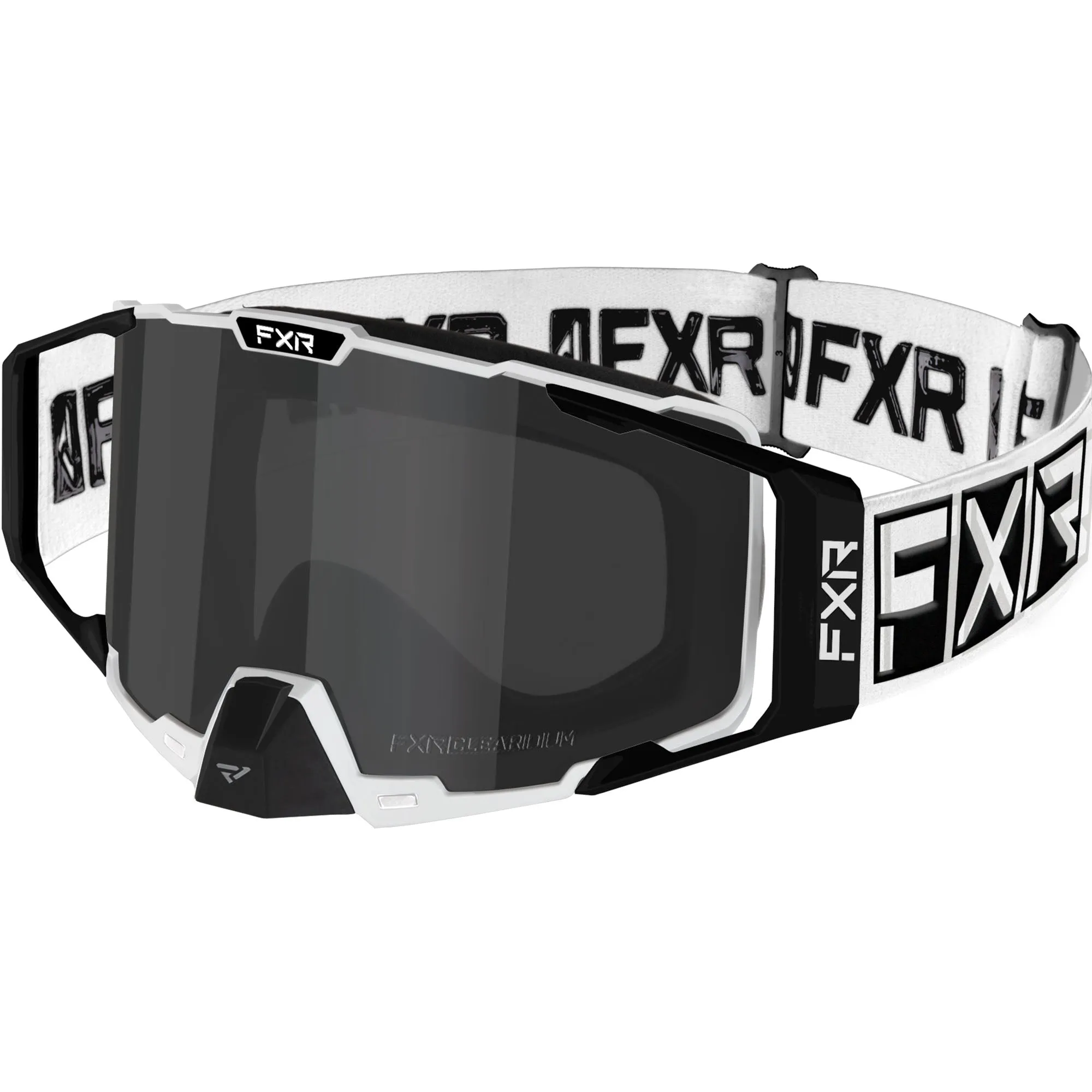 FXR 223104-0100-00 Pilot Snowmobile Goggle Anti Fog Scratch Impact Resistant UV Lens