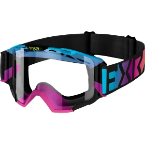 FXR 233116-5396-00 Youth Maverick Snowmobile Goggle Dual Pane Anti Fog Scratch Lens