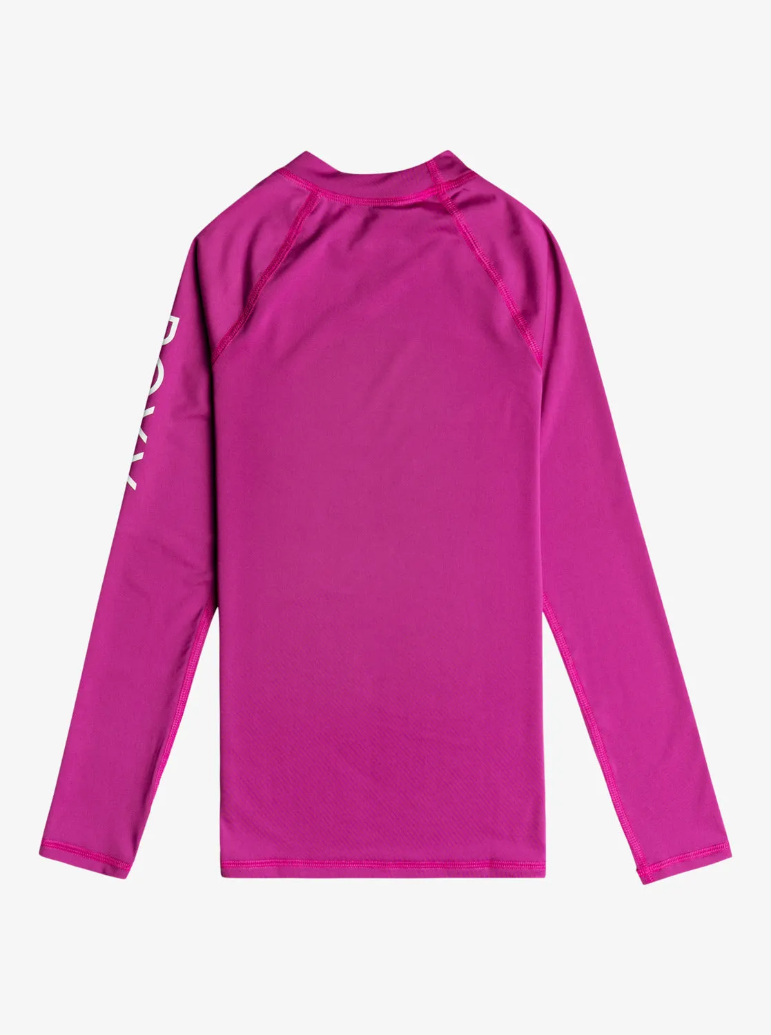 Girls 7-16 Whole Hearted Long Sleeve UPF 50 Rashguard - Vivid Viola