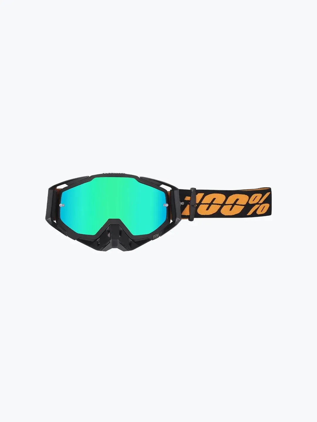 Goggles 100% - 146 Black Green Tint