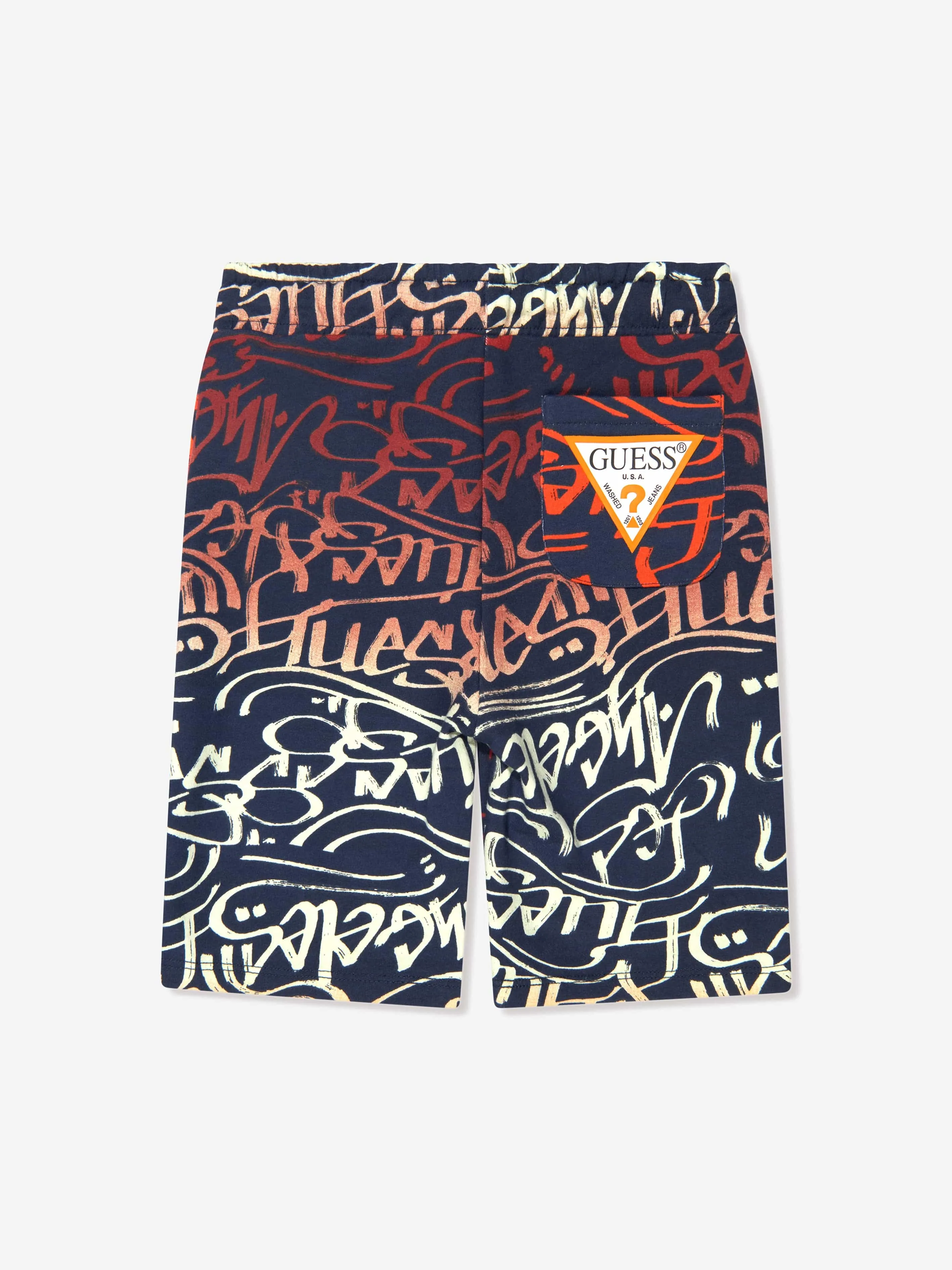 Guess Boys Logo Shorts in Multicolour