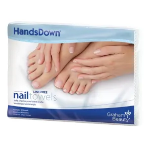 HandsDown Ultra Paper-Backed Nail Care Towels - 50ct