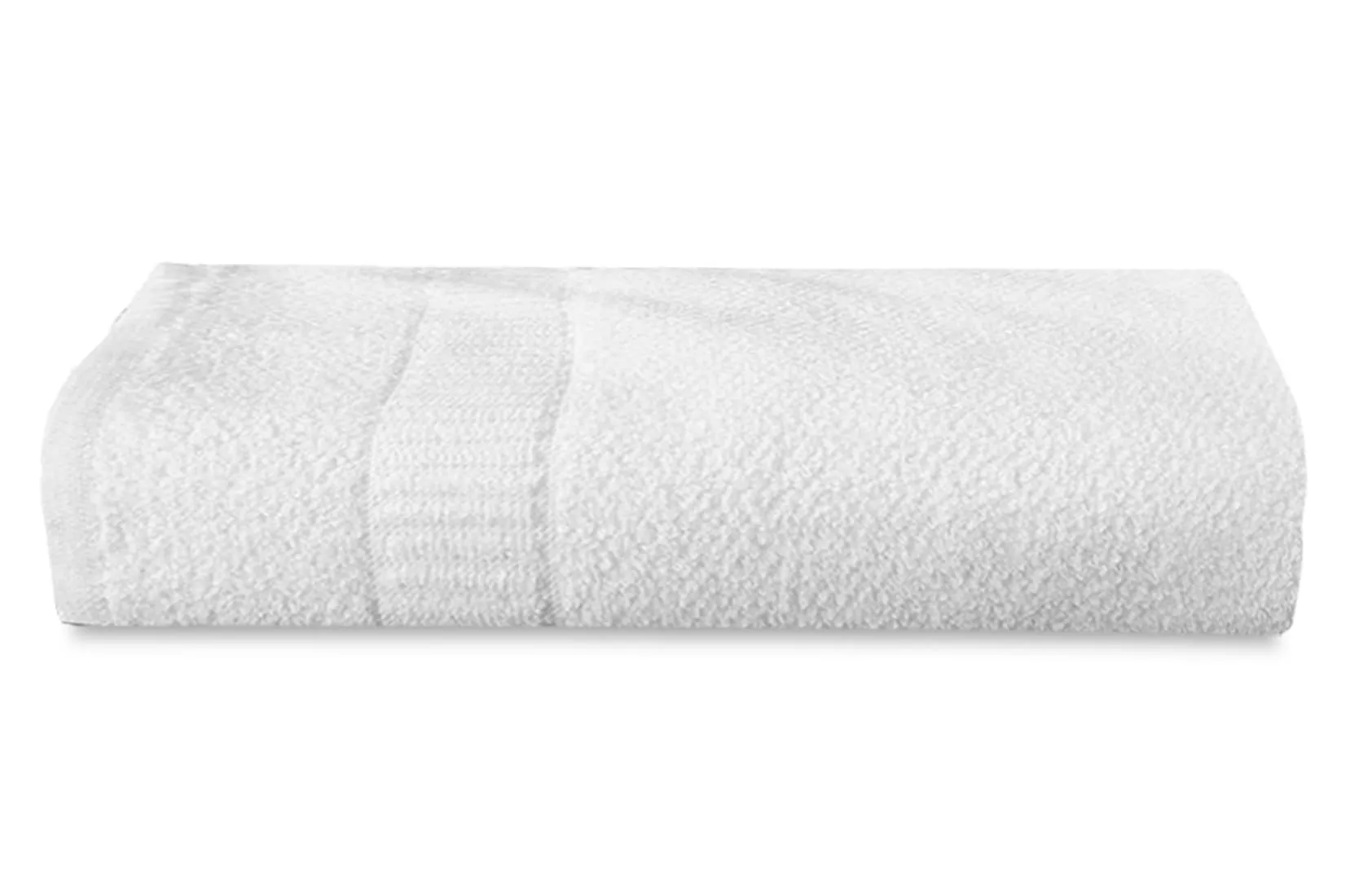 Heart Home Medium Size Soft Absorbent Cotton Face Towel, Newborn Bath Towel, Hand Towel, 30"x18"- Pack of 2 (White) -HS43HEARTH26620