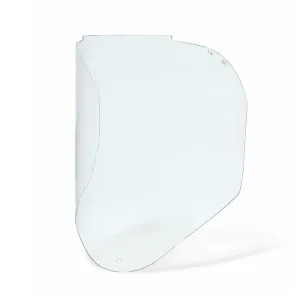 Honeywell Uvex S8555 Bionic Clear Uncoated Polycarbonate Faceshield, Clear, One Size, 1 Each