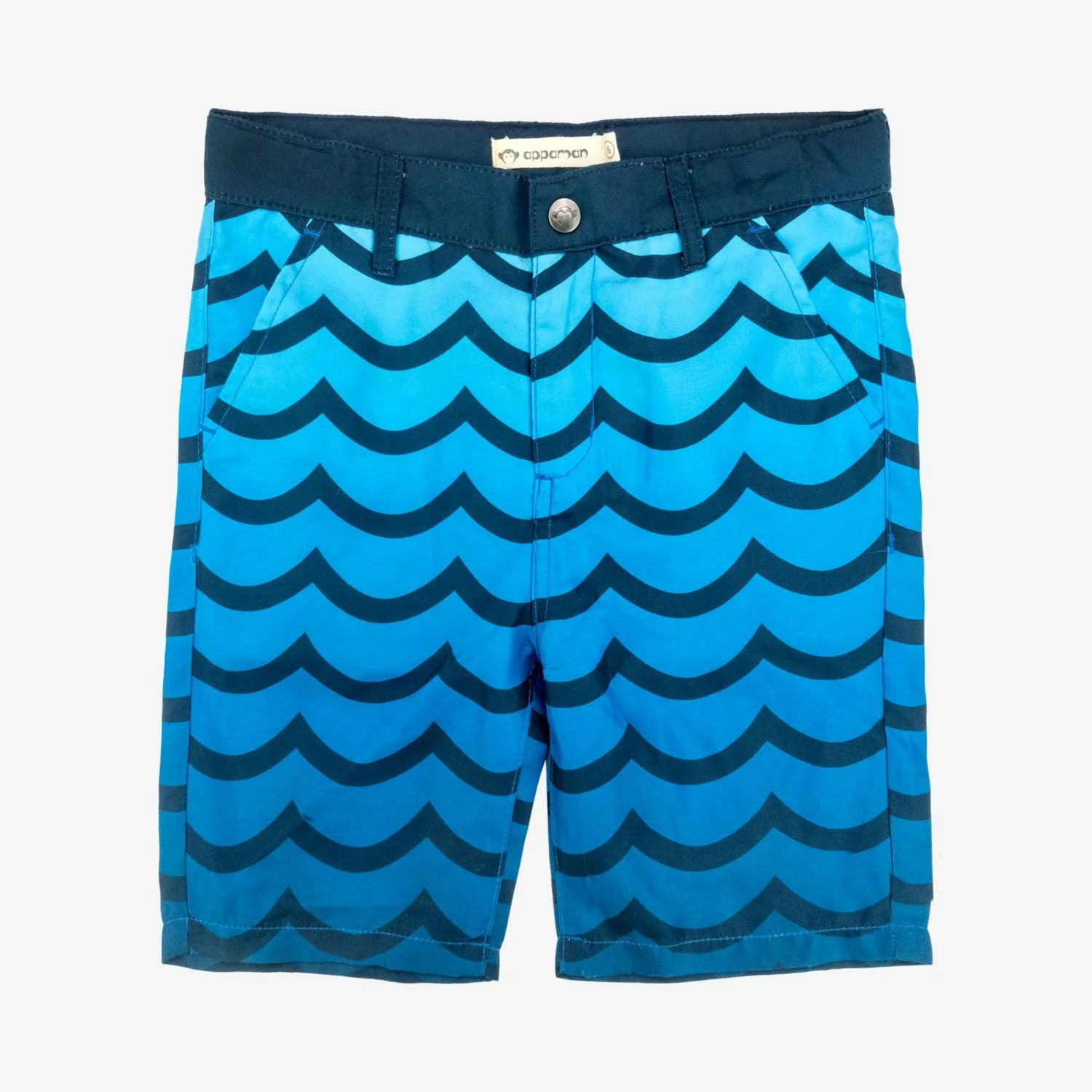 Hybrid Swim Shorts | Wavy Blue