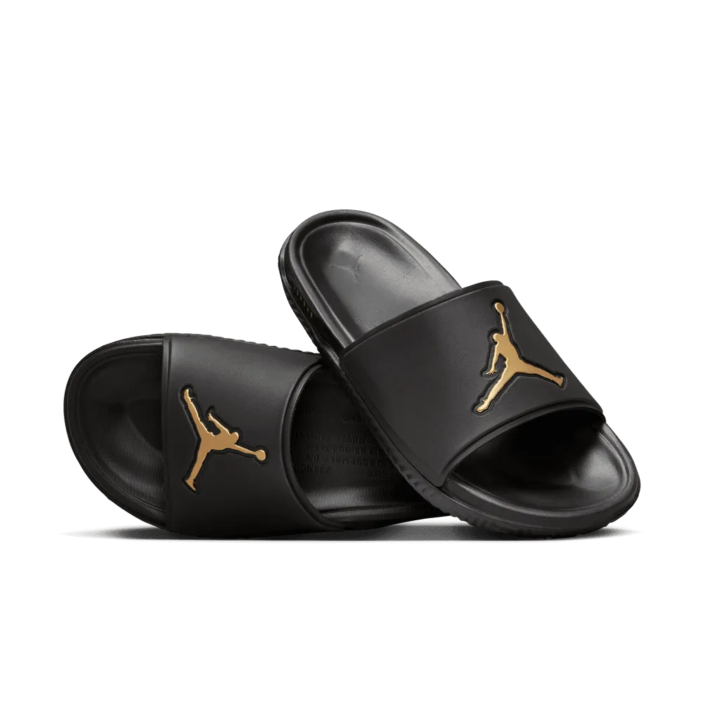 Jordan Jumpman Slides 'Black Metallic Gold'