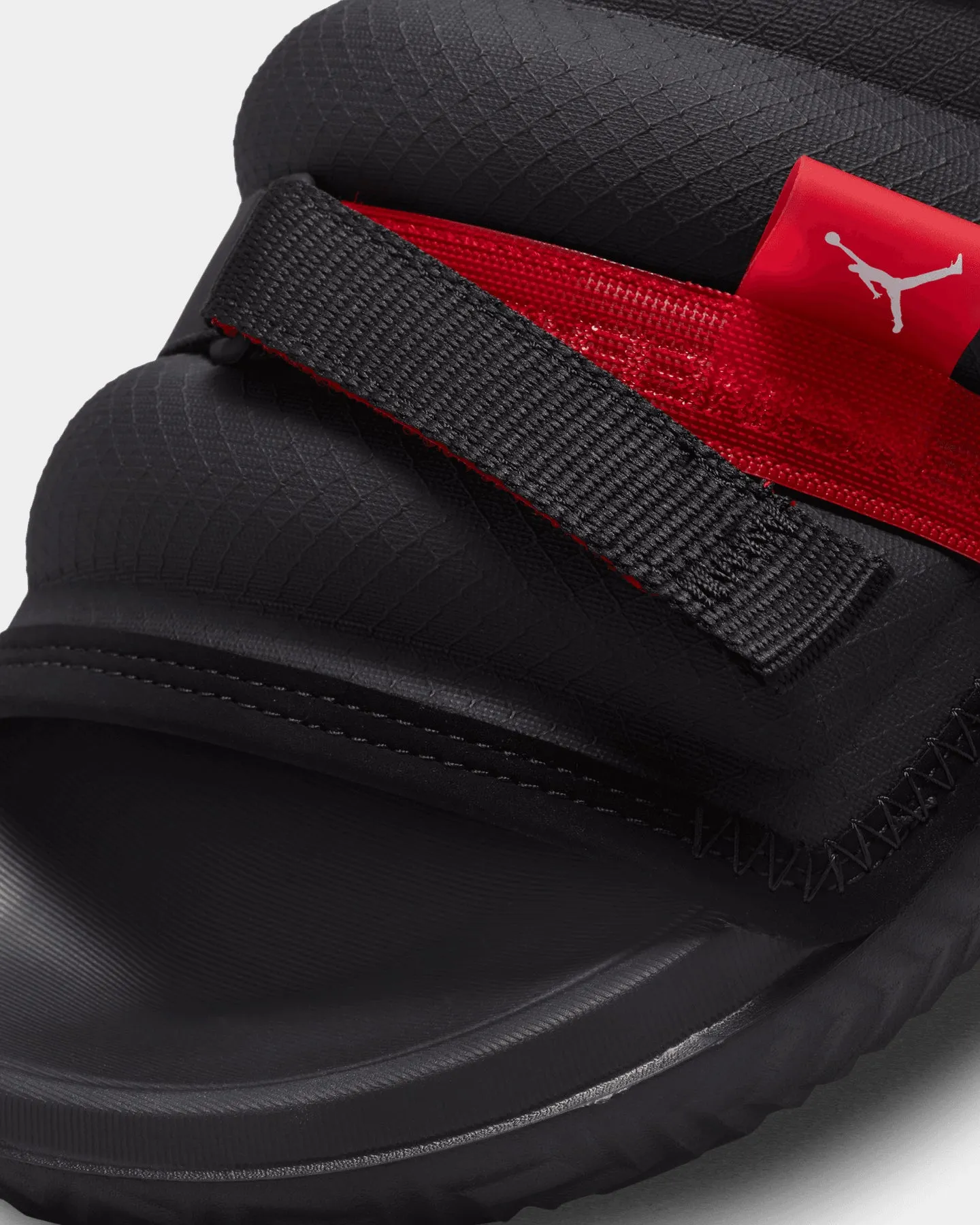 Jordan Super Play Slides Black/Uni Red