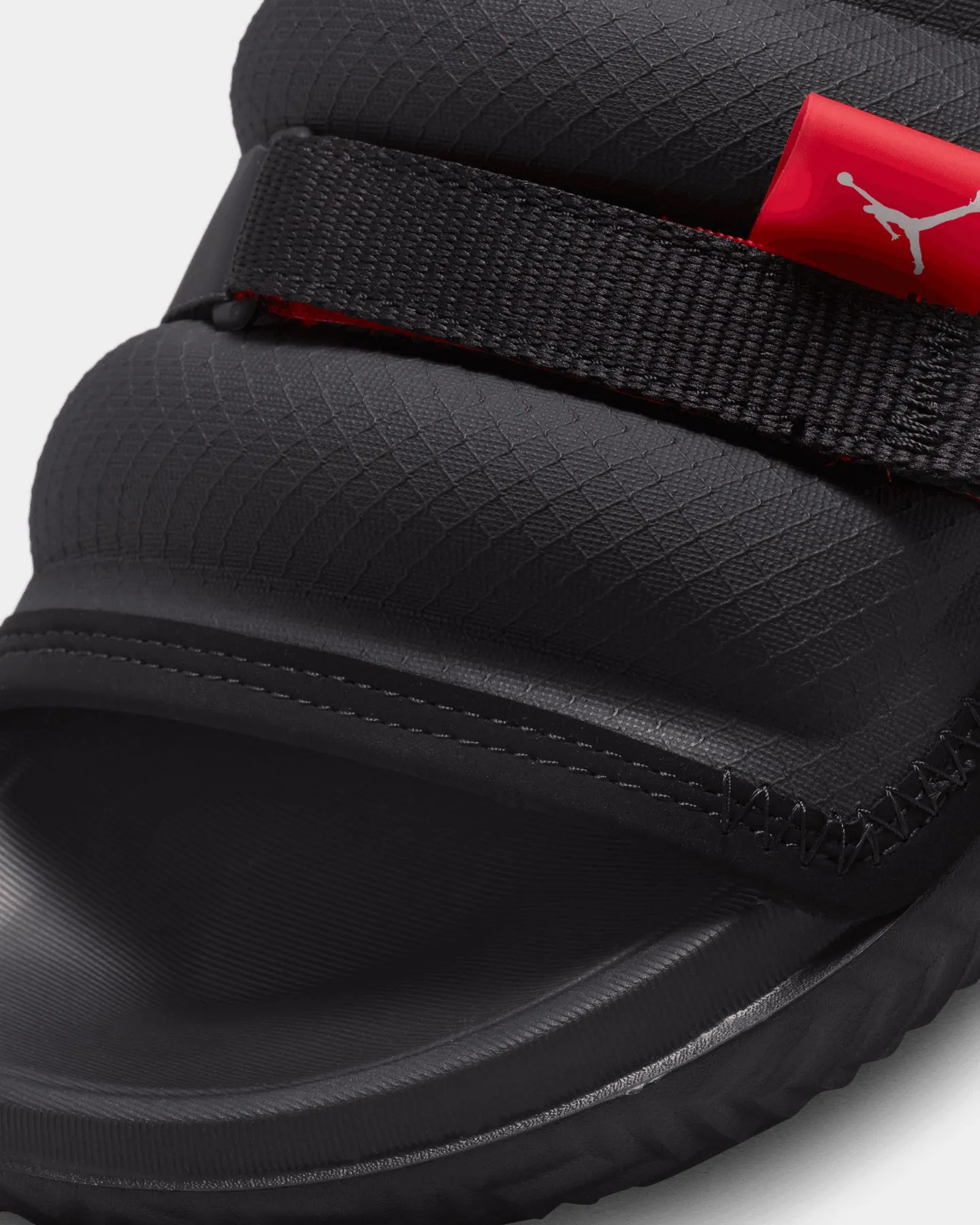 Jordan Super Play Slides Black/Uni Red