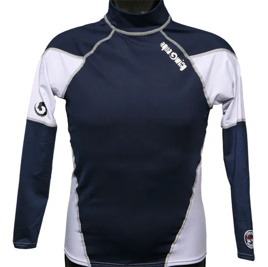 Men's Long Sleeve Anti-UV Snorkeling Lycra Rash Guard Top