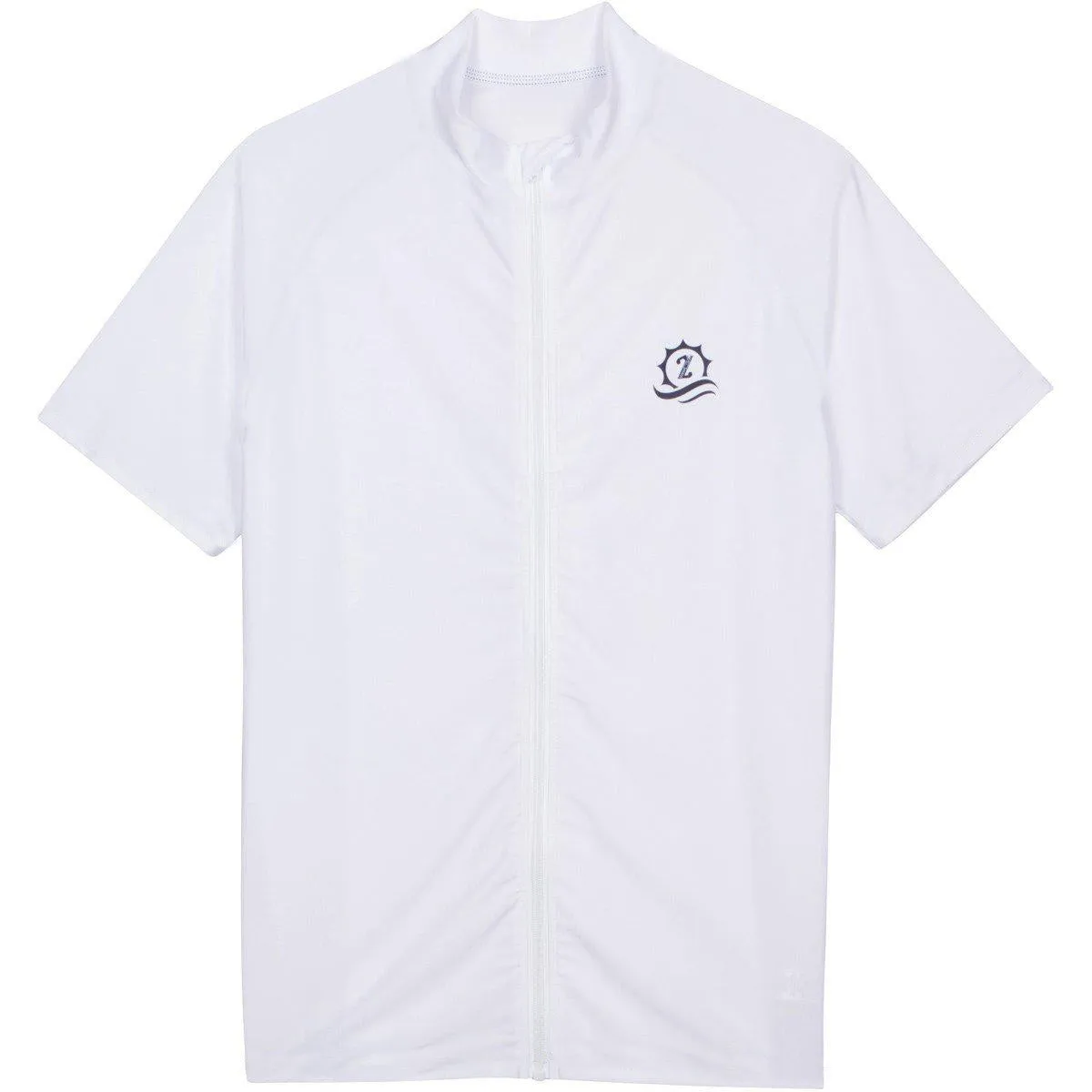 Men's Short Sleeve Rash Guard | “White”