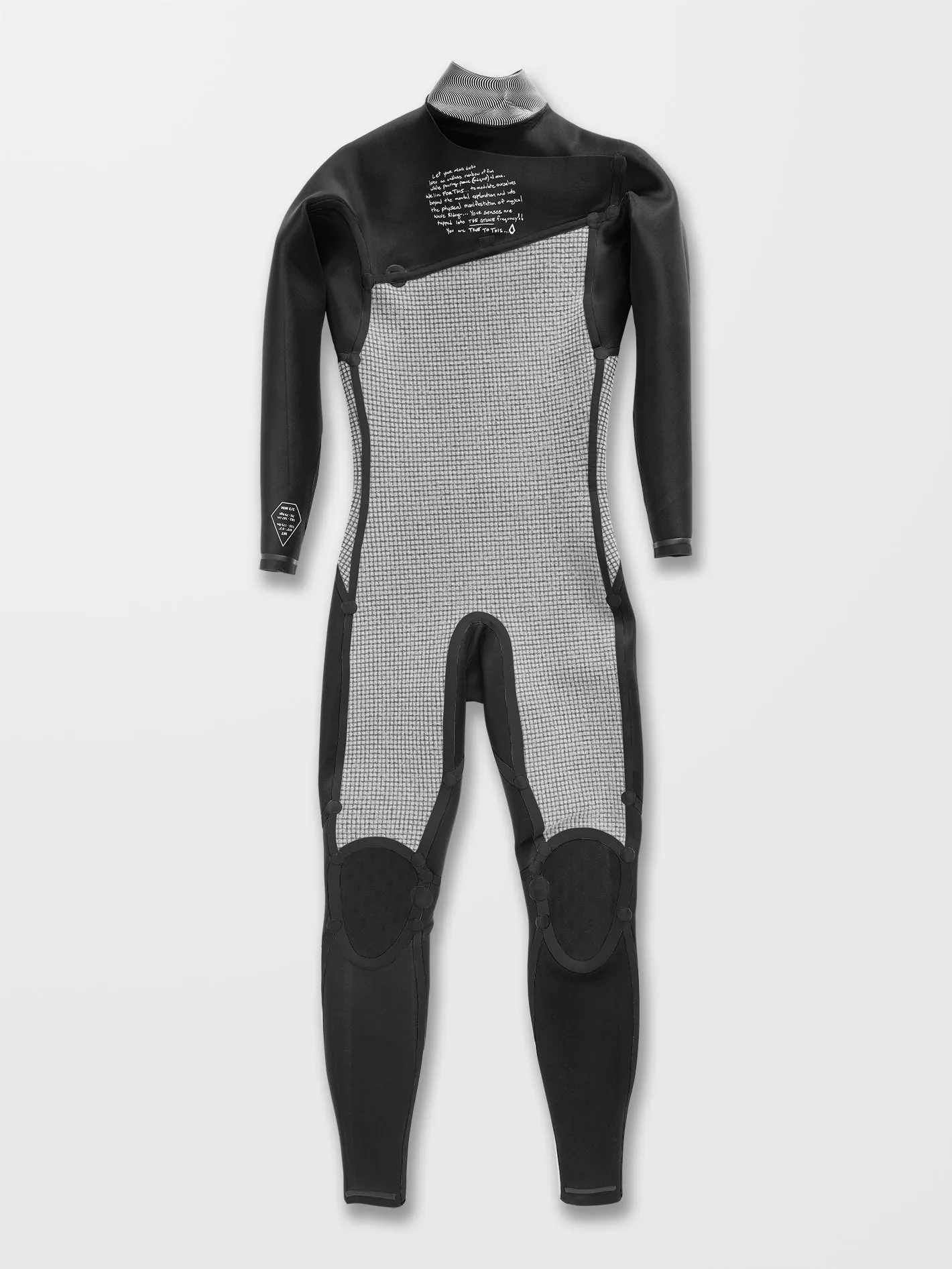 Modulator 2/2Mm Long Sleeve Full Wetsuit - BLACK