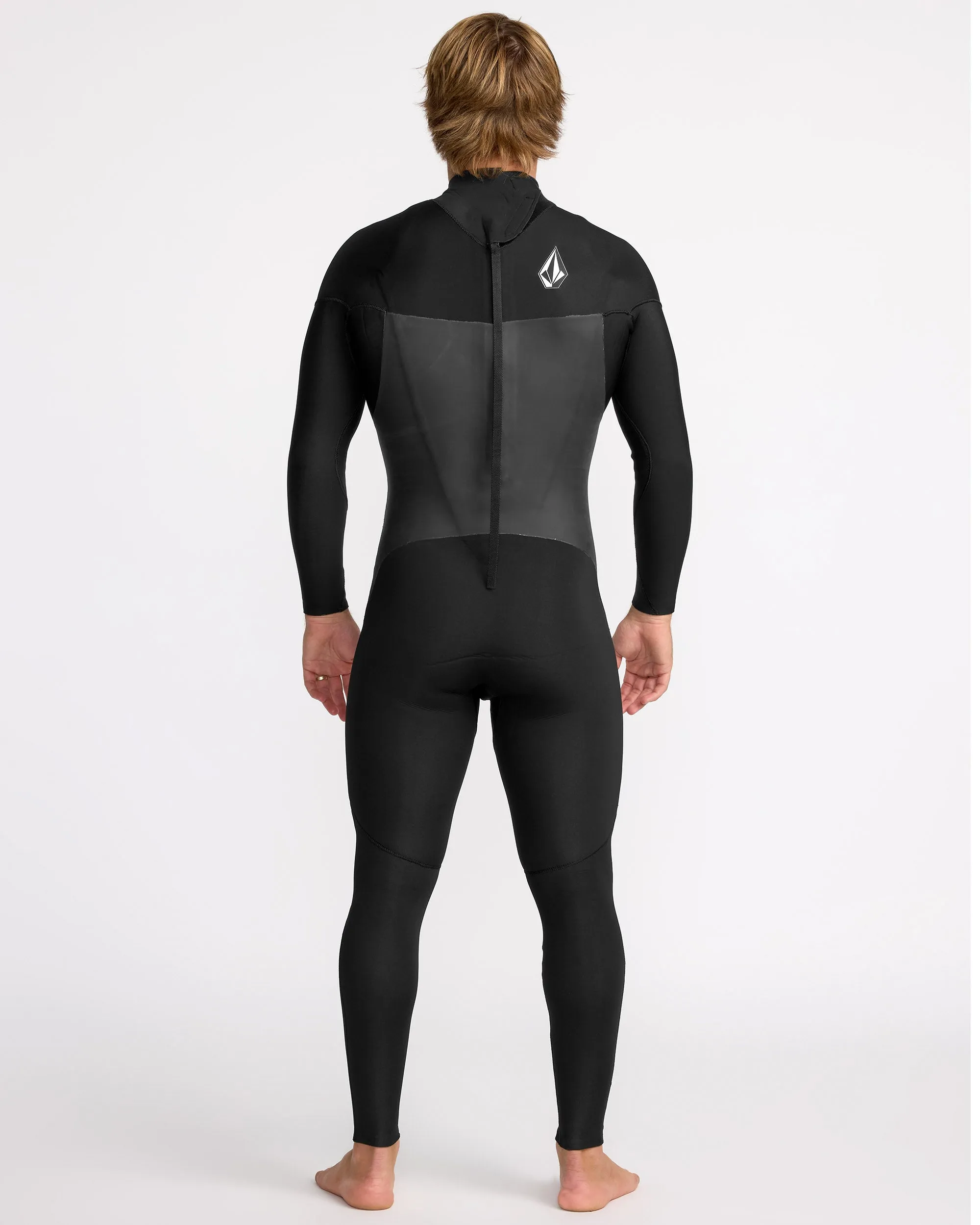 Modulator 3/2Mm Long Sleeve Back Zip Full Wetsuit - BLACK